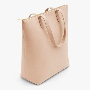 Cuyana Blush Pink Tall Zipper Tote Bag
